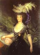Francisco Jose de Goya, Queen Maria Luisa